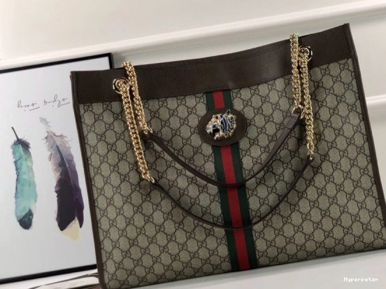 Hyperpeter Gucci tote large Rajah 0807